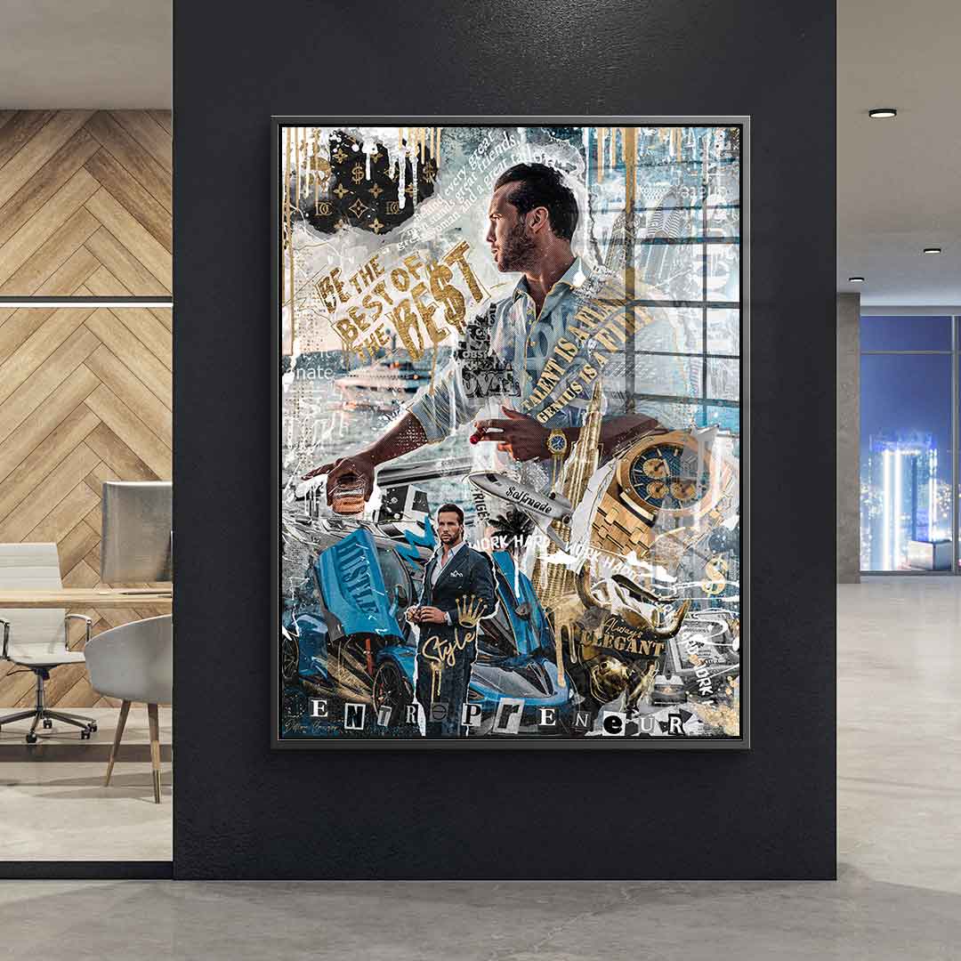 Tristan Tate - Acrylglas