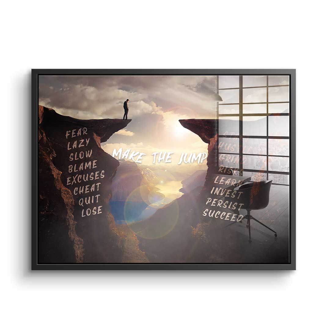 Make The Jump - Acrylic glass