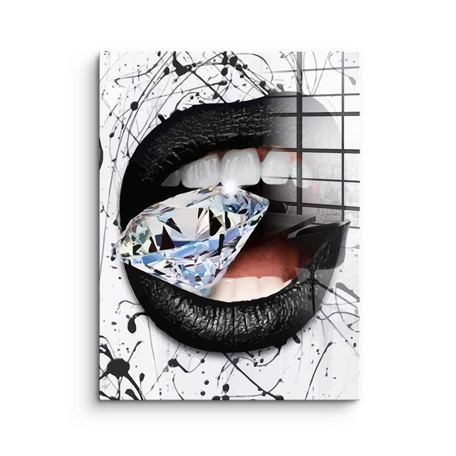 Diamond Mouth - Acrylic glass