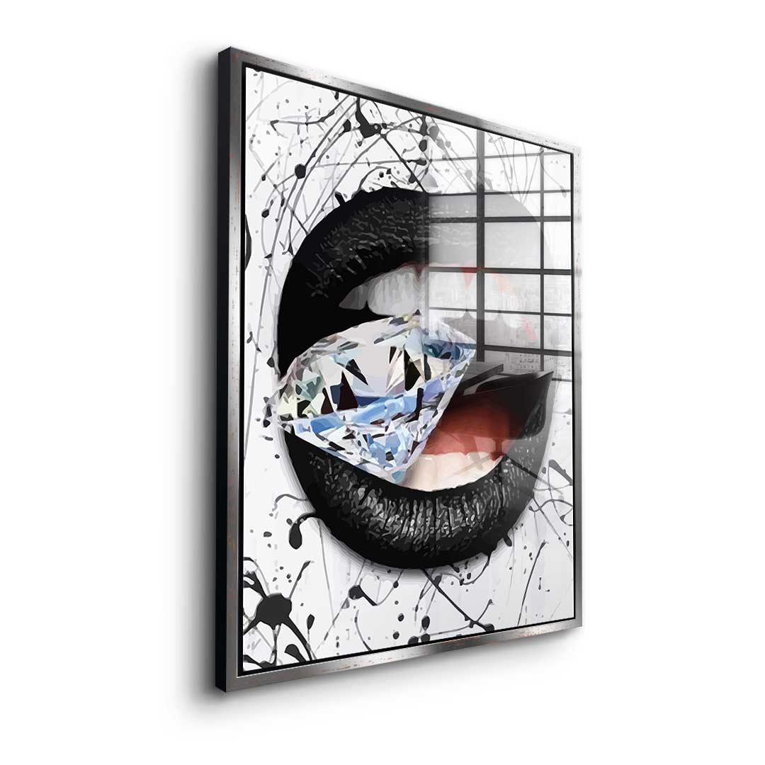 Diamond Mouth - Acrylglas