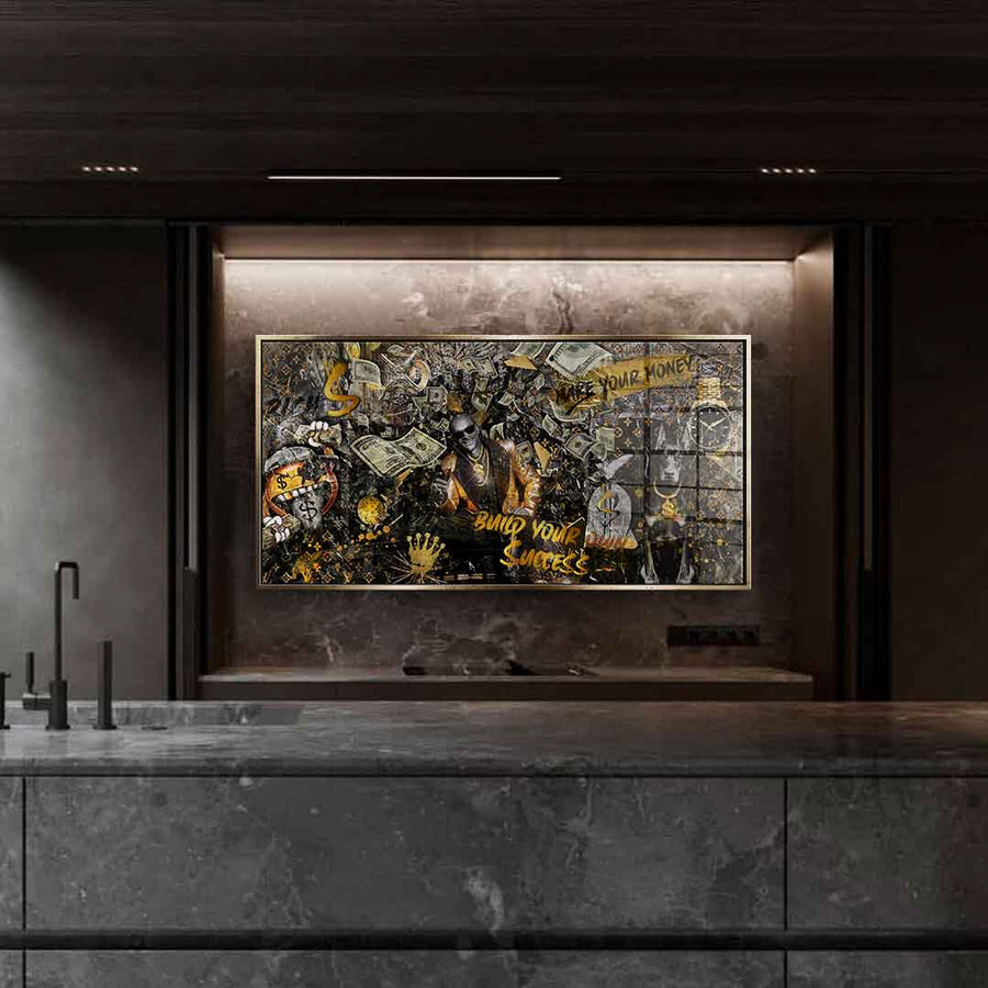 Build your own success - Acrylglas