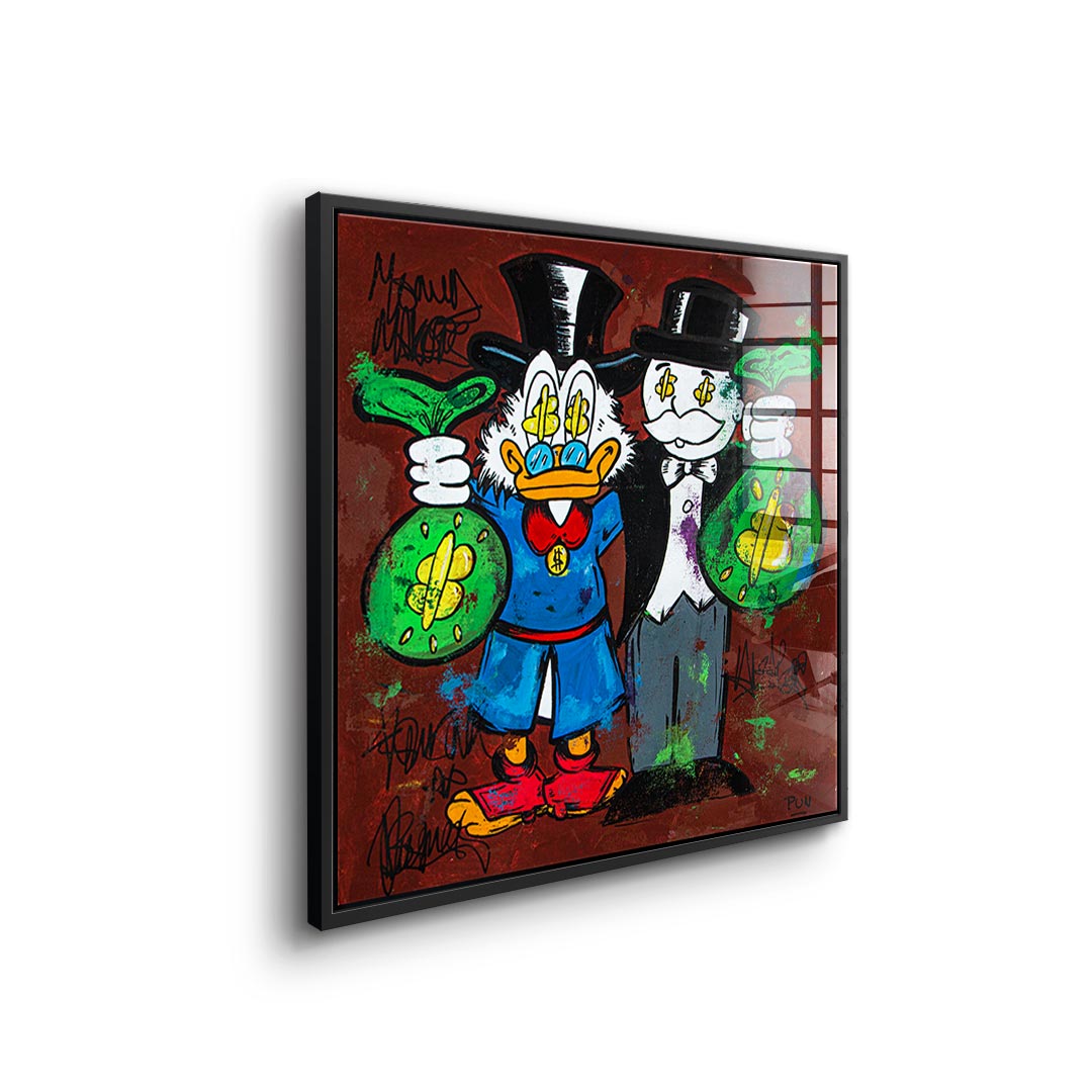 Hustle Friendship - Acrylglas