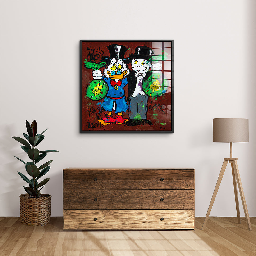 Hustle Friendship - Acrylglas