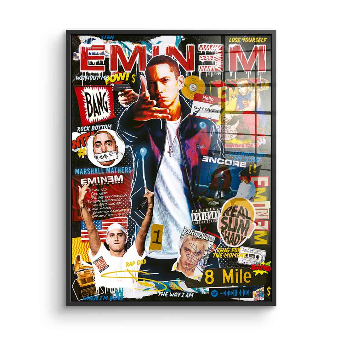 Styl Eminem - Szkło akrylowe