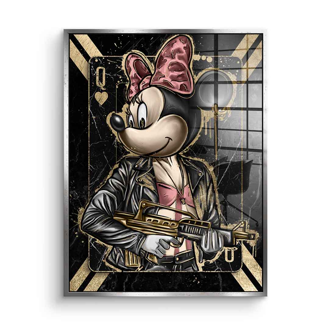 GANGSTER QUEEN - Acrylglas