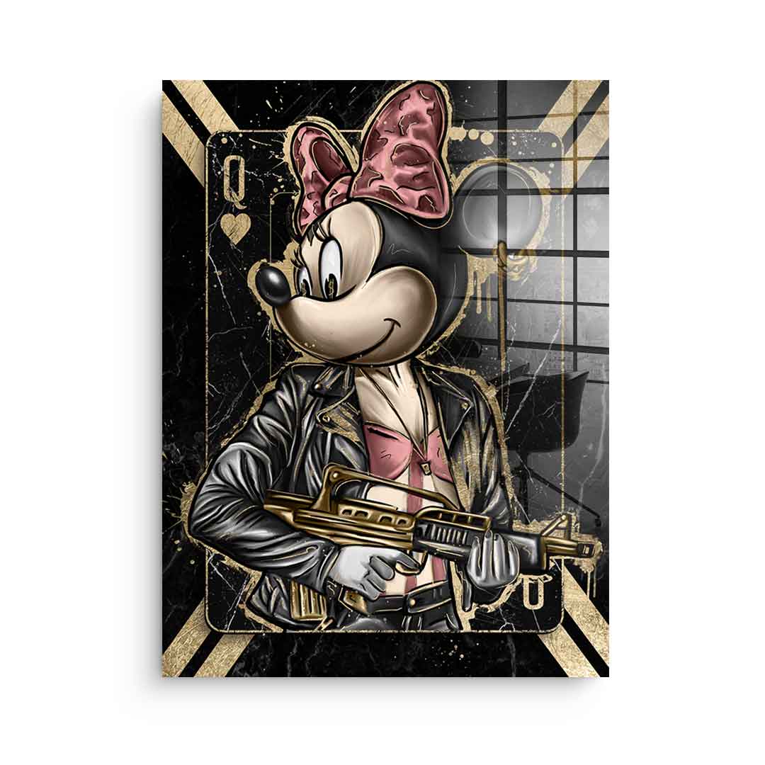 GANGSTER QUEEN - Acrylic glass