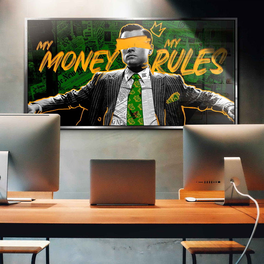 My Money My Rules - Acrylic glass