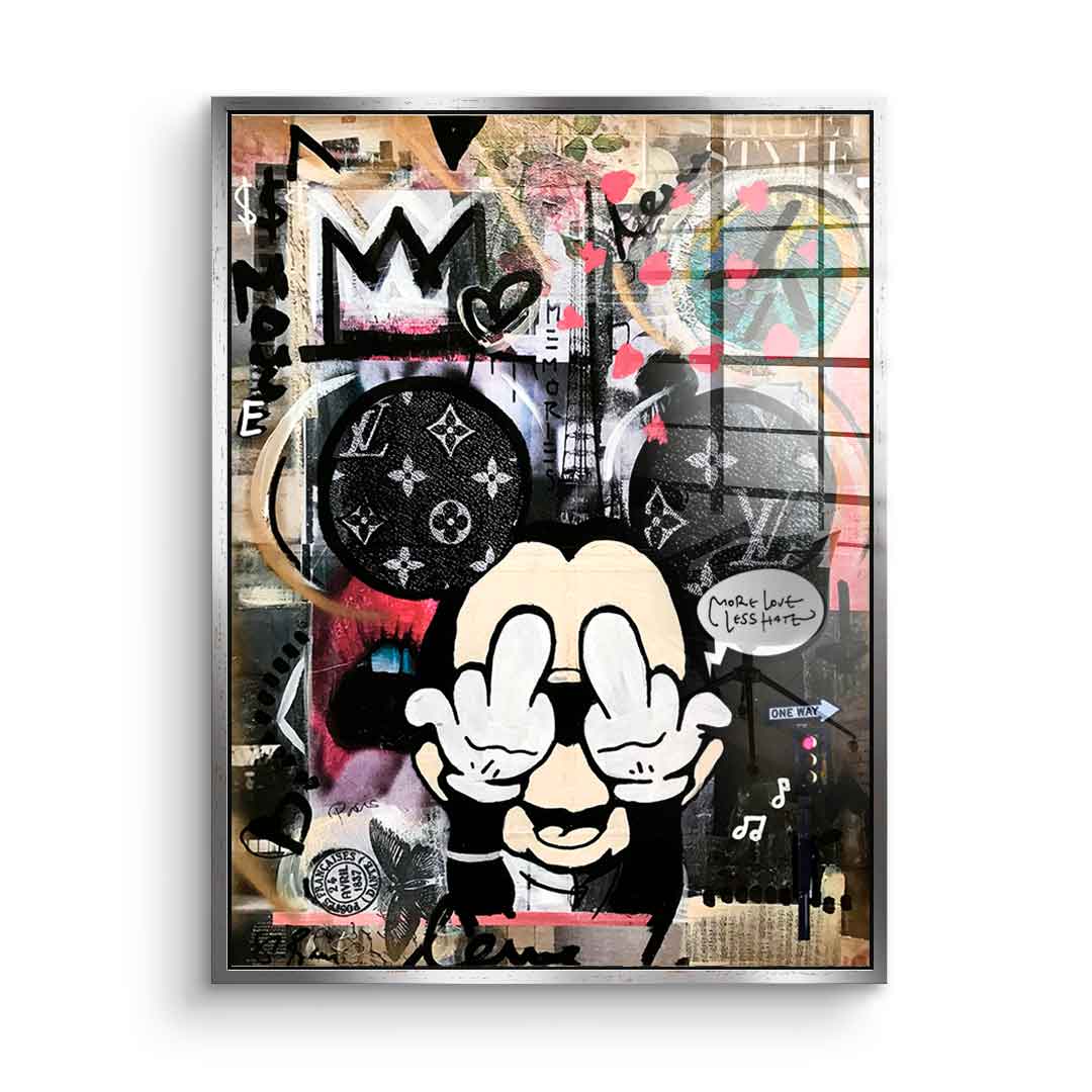Less Hate - Acrylglas