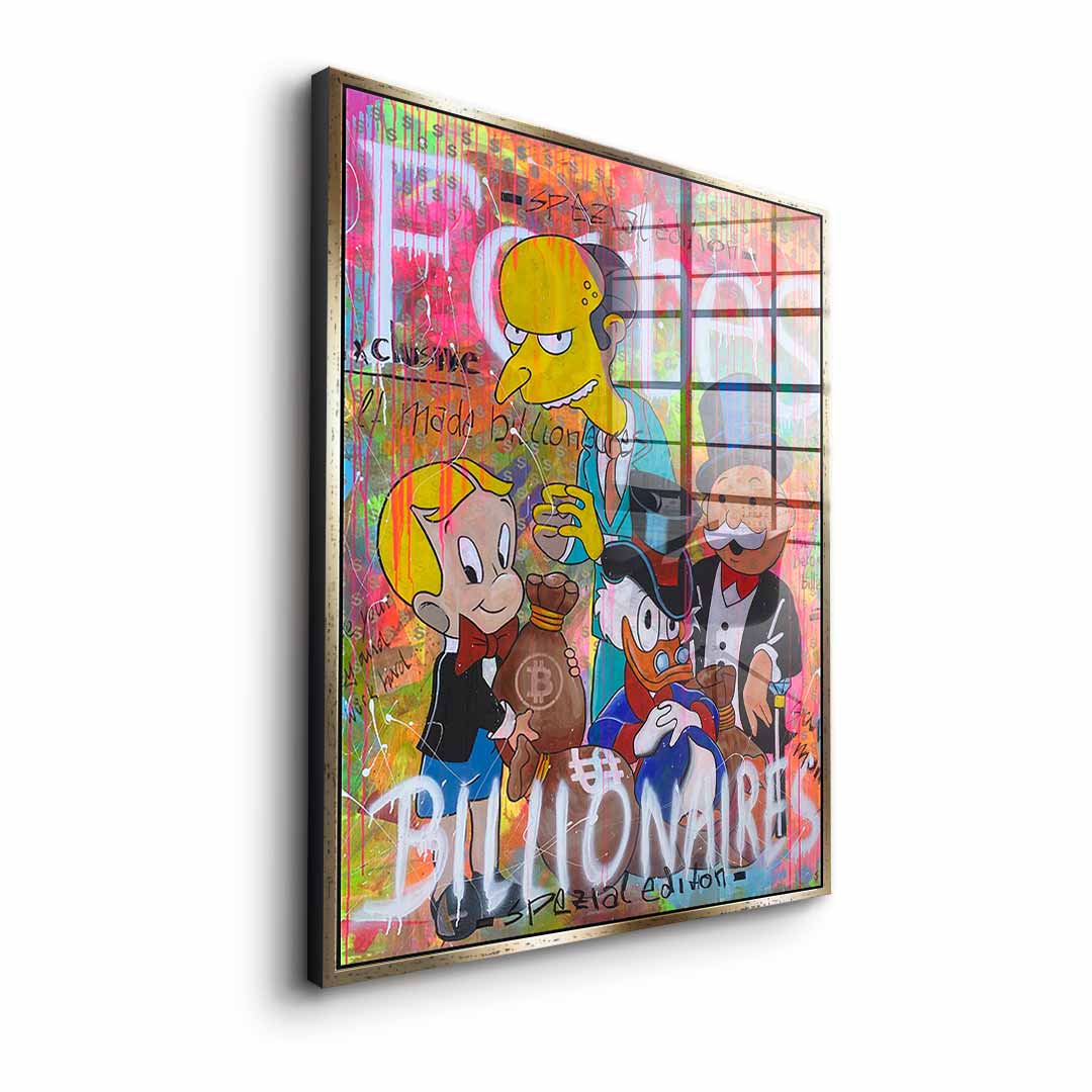 Billionaires - Acrylglas