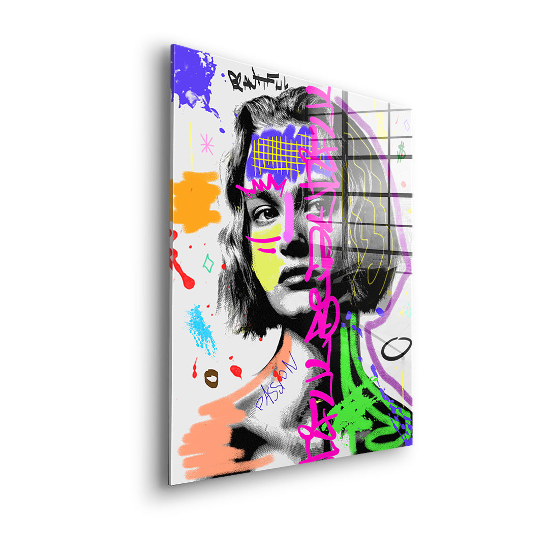 Lady Power - Acrylglas