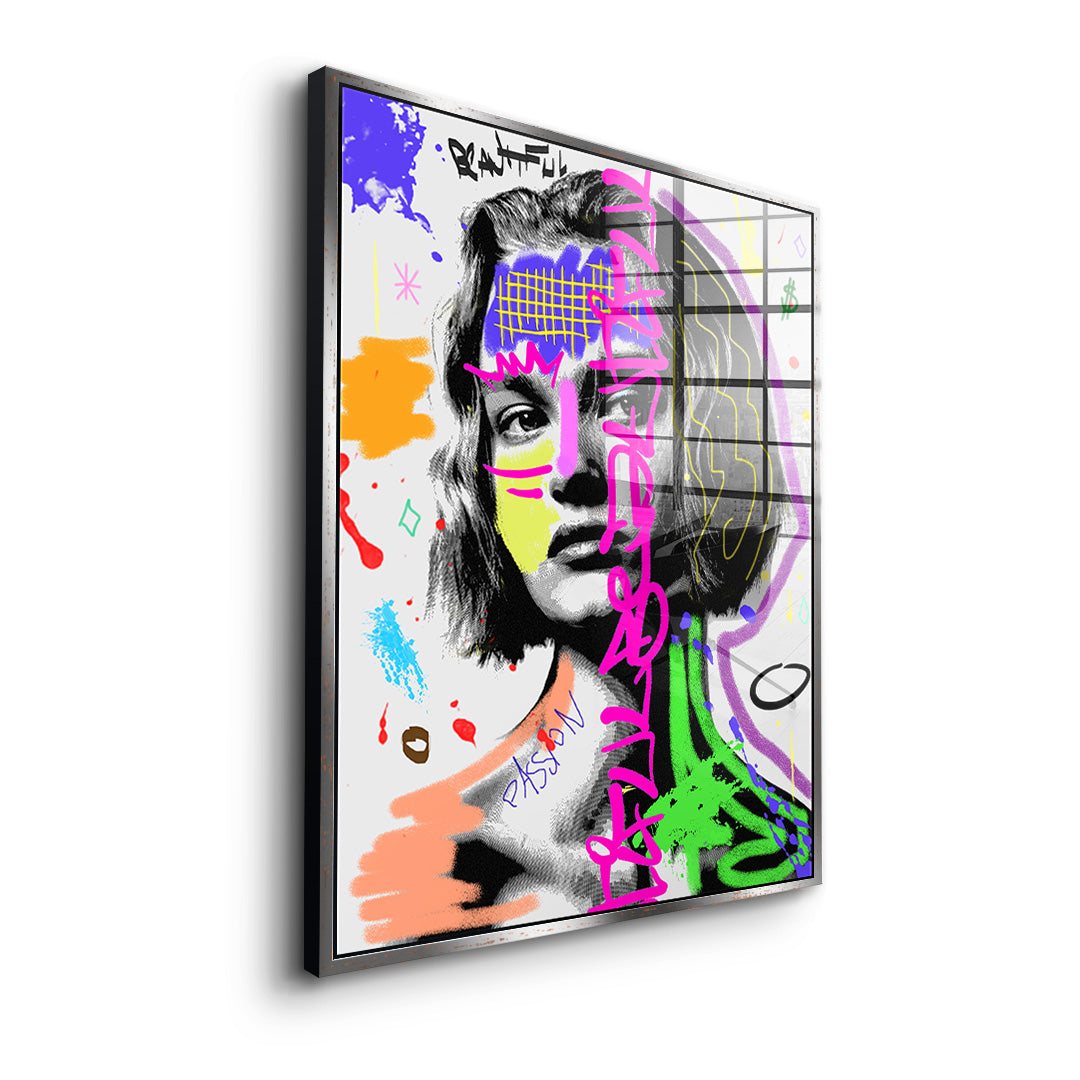 Lady Power - Acrylglas