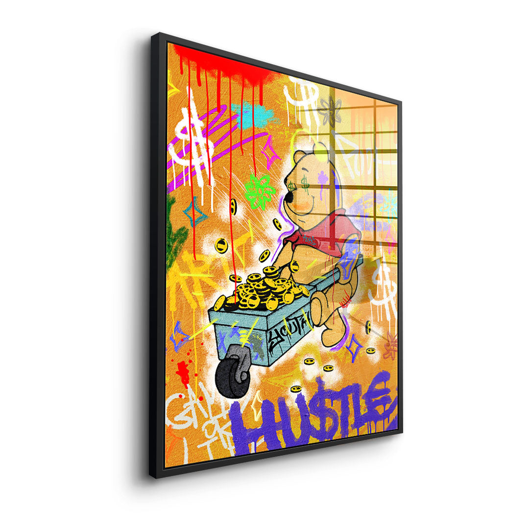 HU$TLE BEAR - Acrylglas