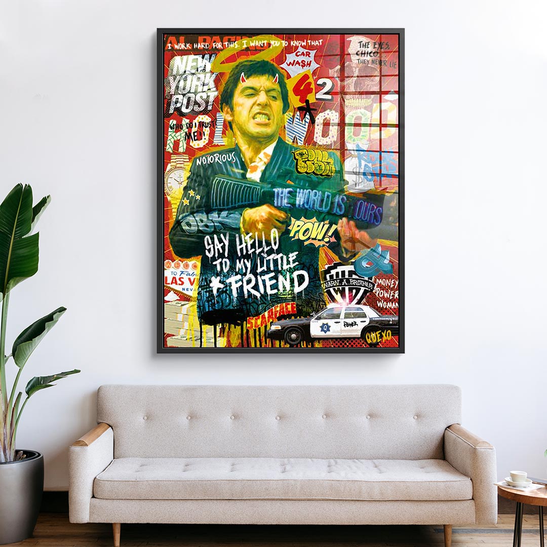 Say Hello - Acrylglas