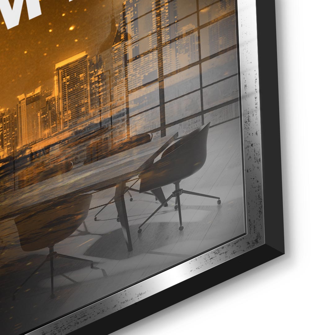 Życie jest jak gra – szkło akrylowe
