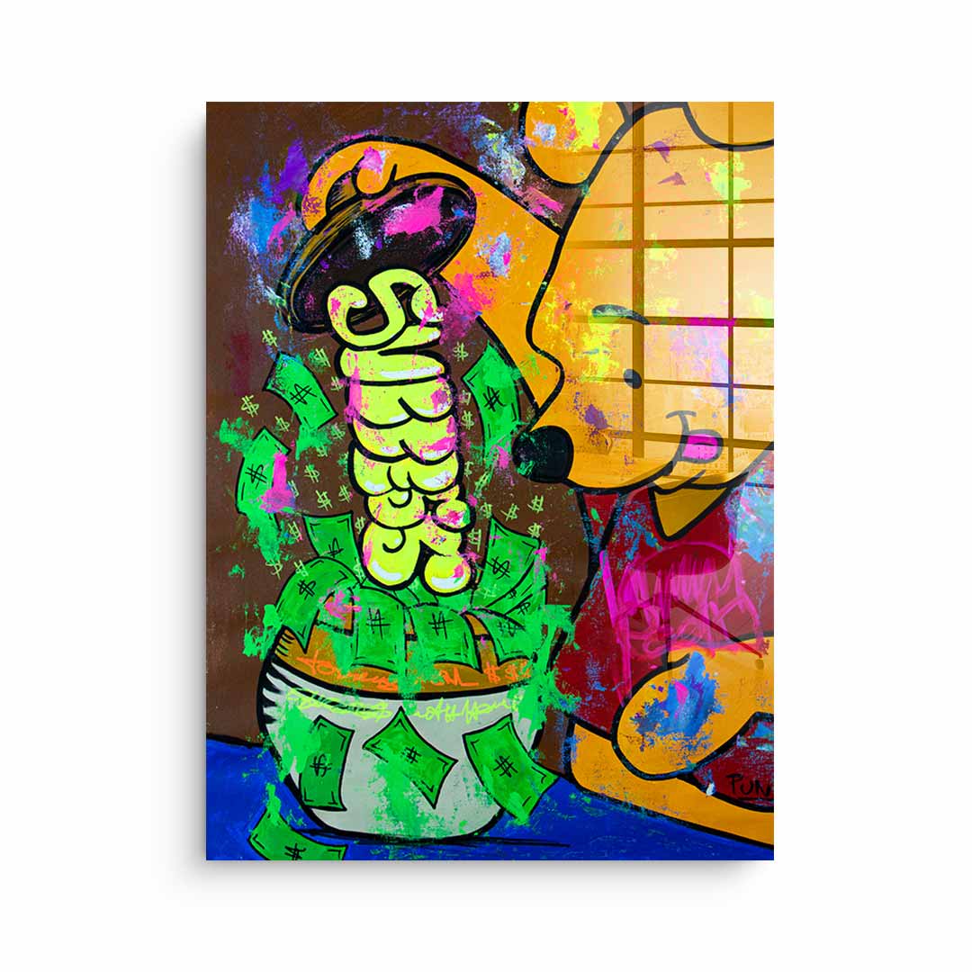 Success Bear - Acrylglas