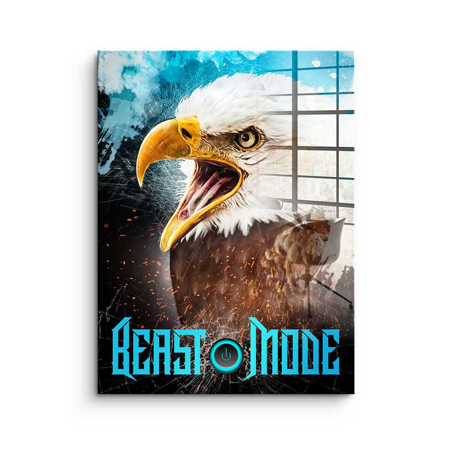 Beast Mode Eagle - Acrylglas