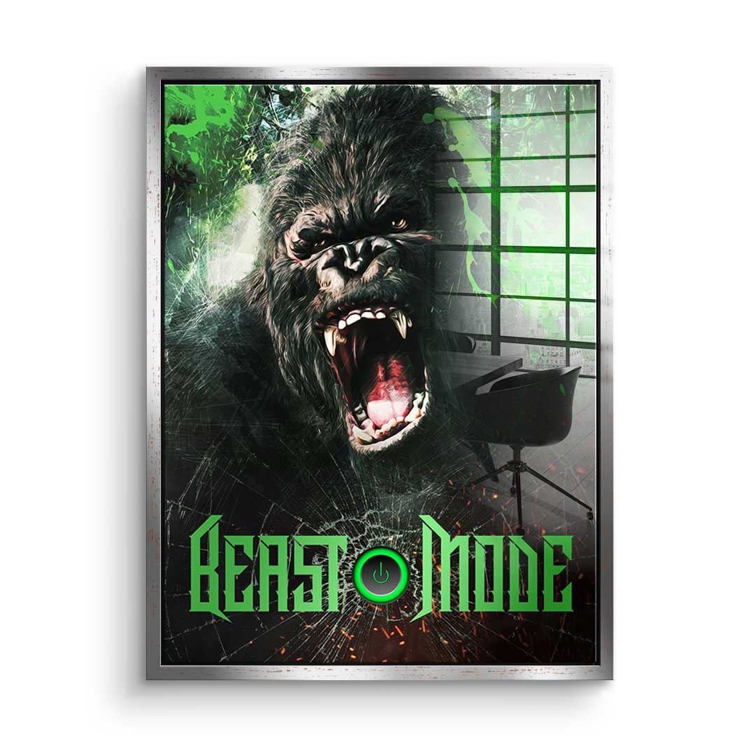 Beast Mode Gorilla - Acrylglas