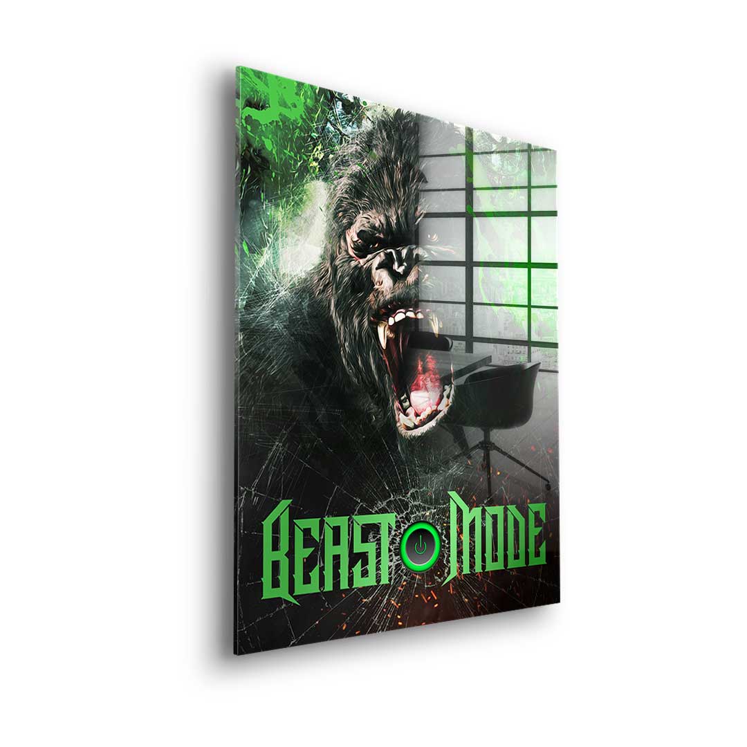 Beast Mode Gorilla - Acrylglas