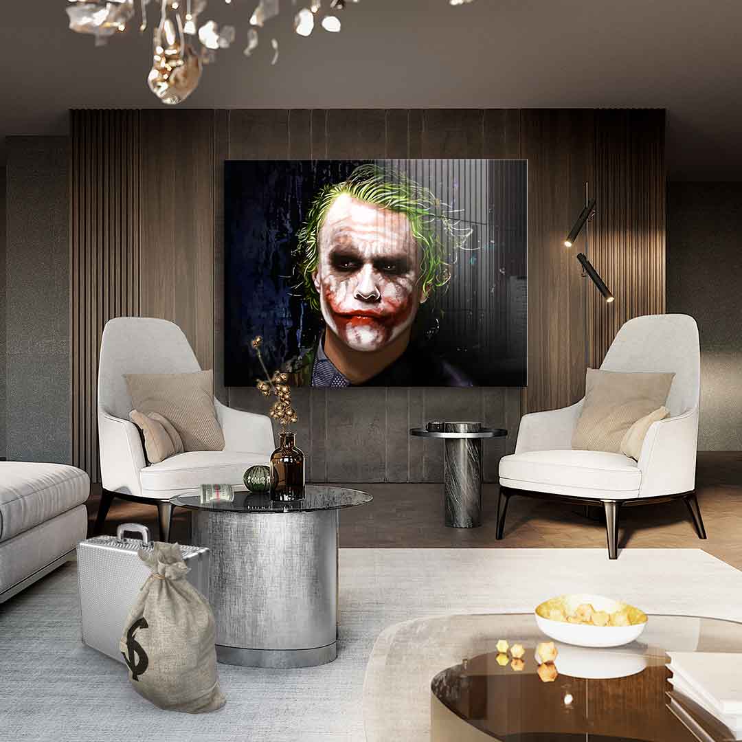 Crazy Joker - Szkło akrylowe