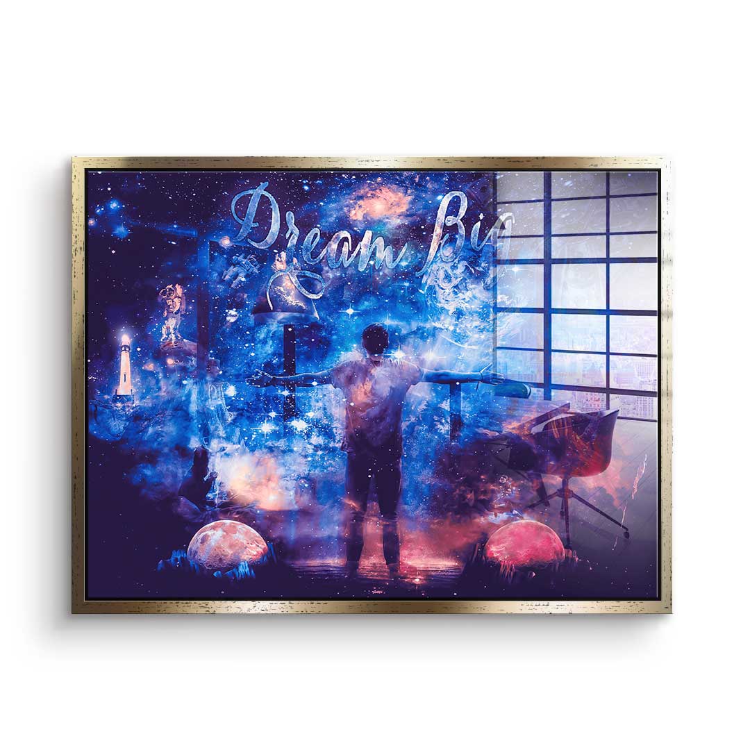It Starts With A Dream - Acrylglas