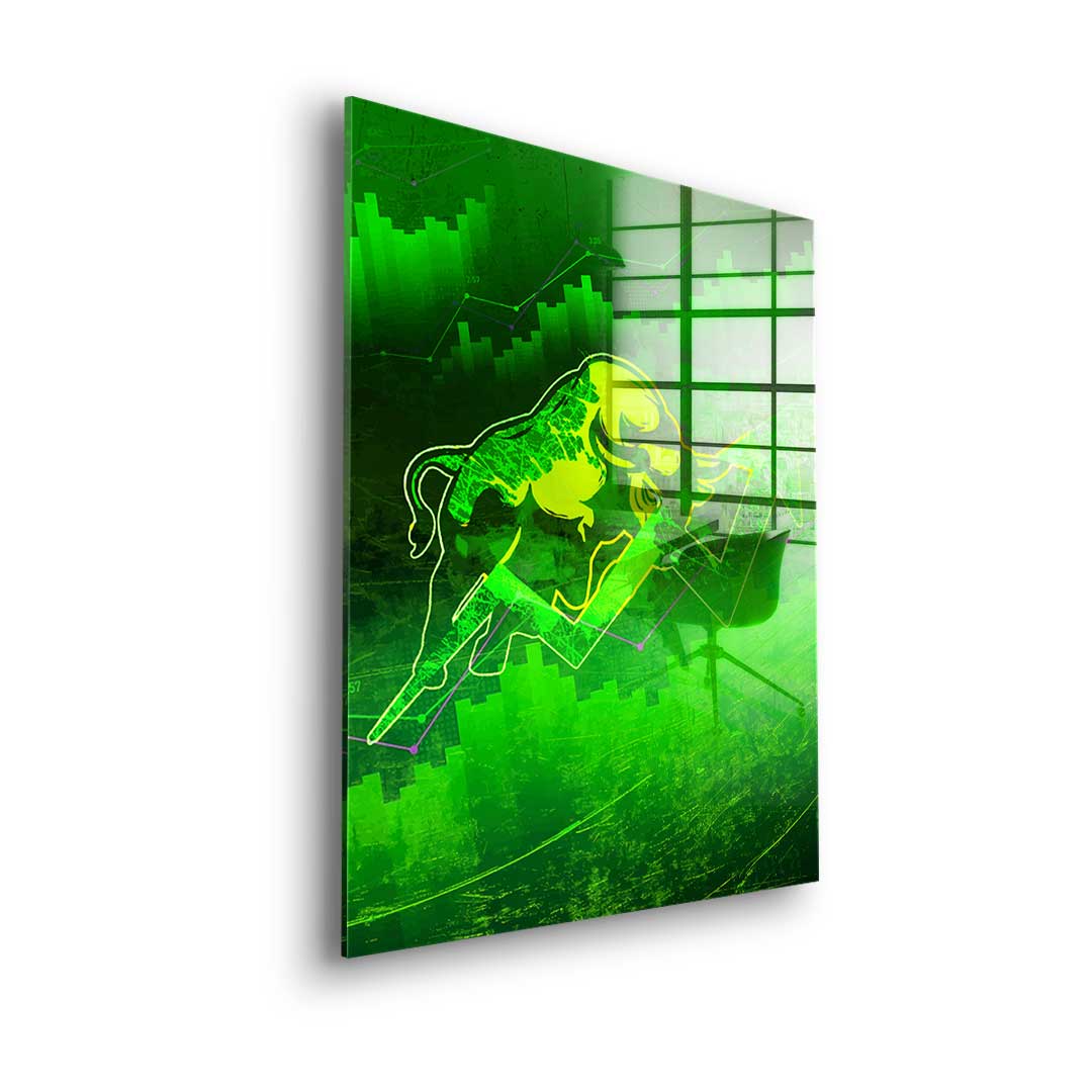 Green Power - Acrylglas