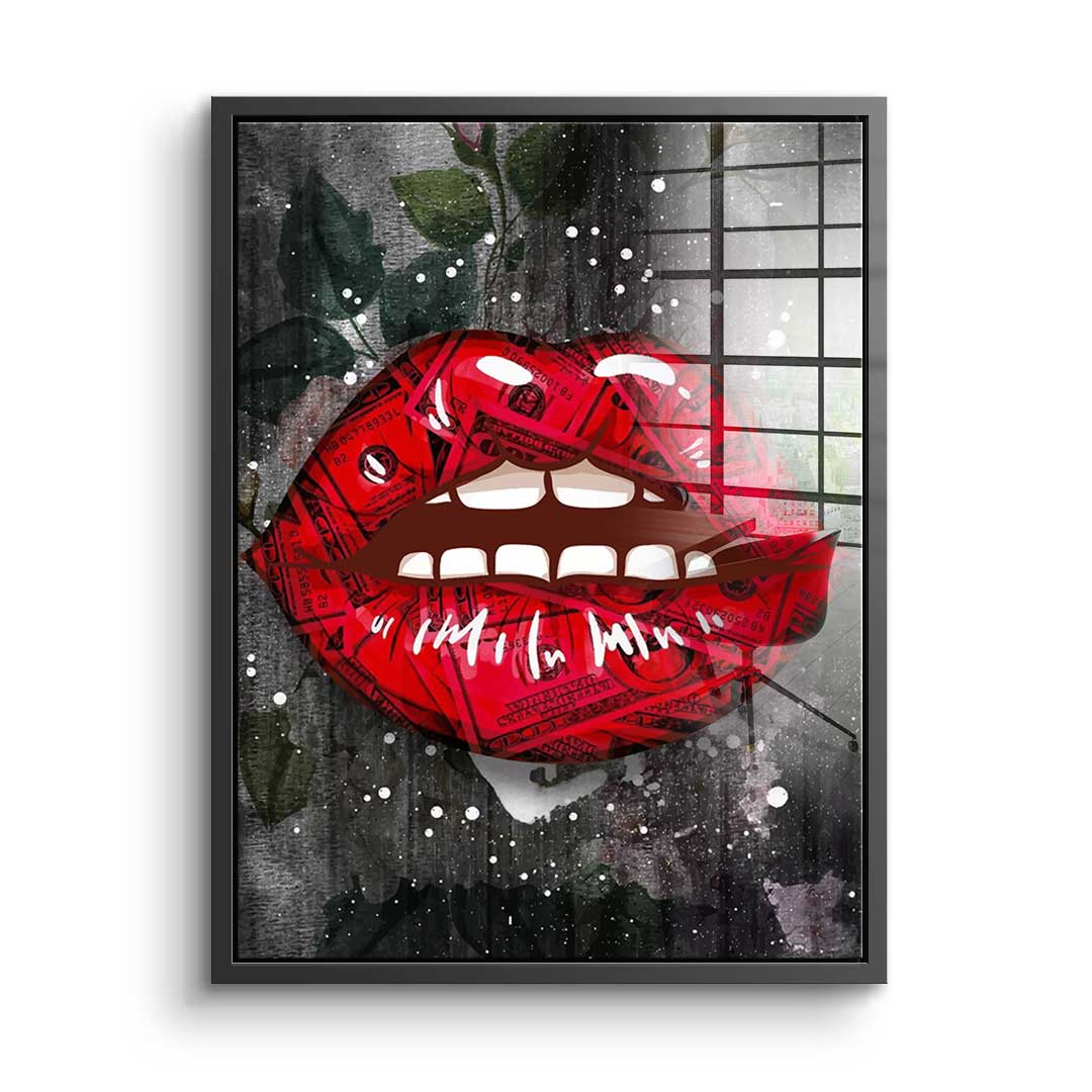 Modern Kiss- szkło akrylowe
