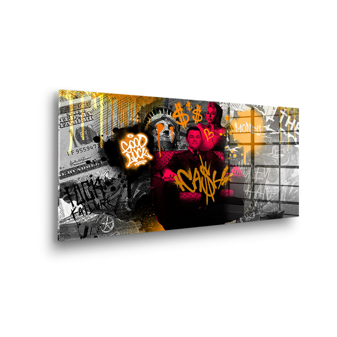 Ca$h - Acrylglas