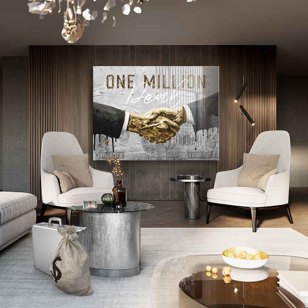 One Million Deal - Acrylglas