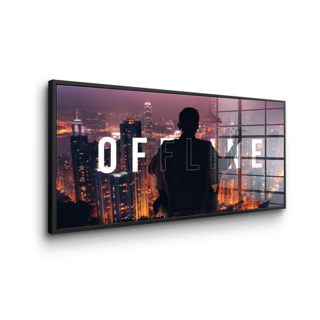 OFFLINE 2.0 - Acrylglas