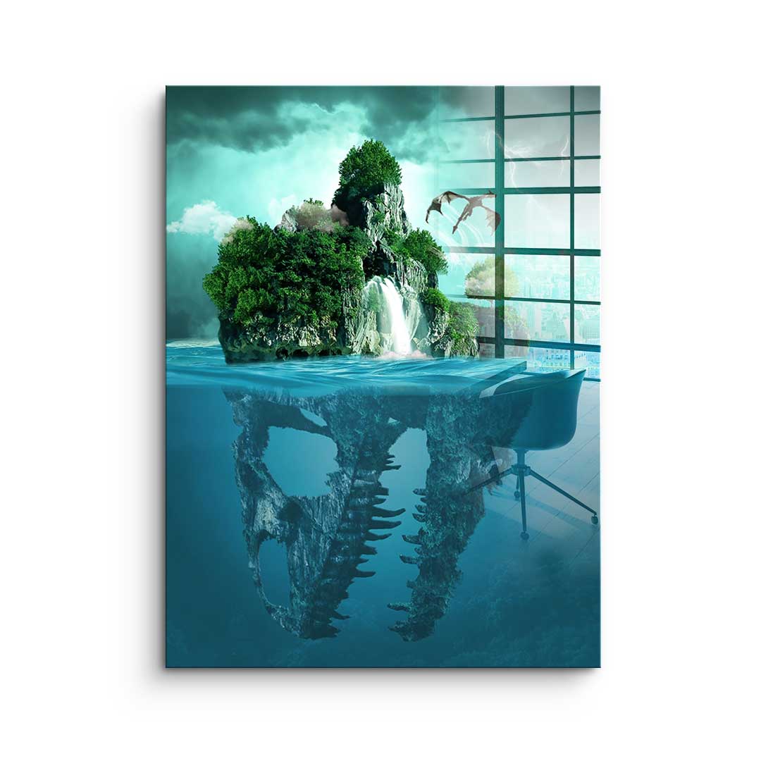 Island With Two Faces - Acrylglas