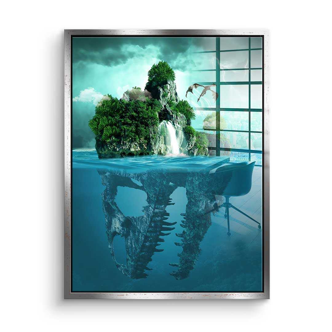 Island With Two Faces - Acrylglas