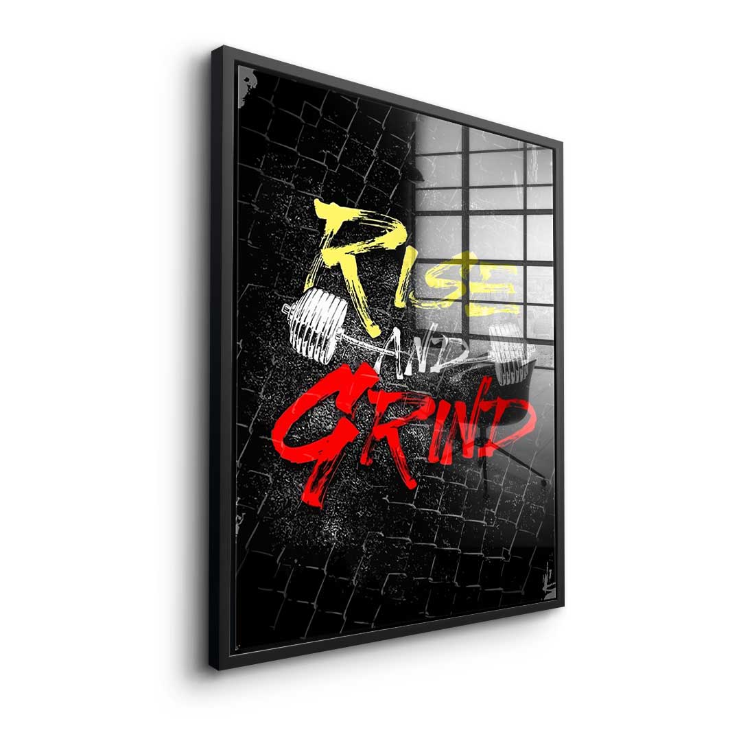 Rise And Grind - Acrylglas