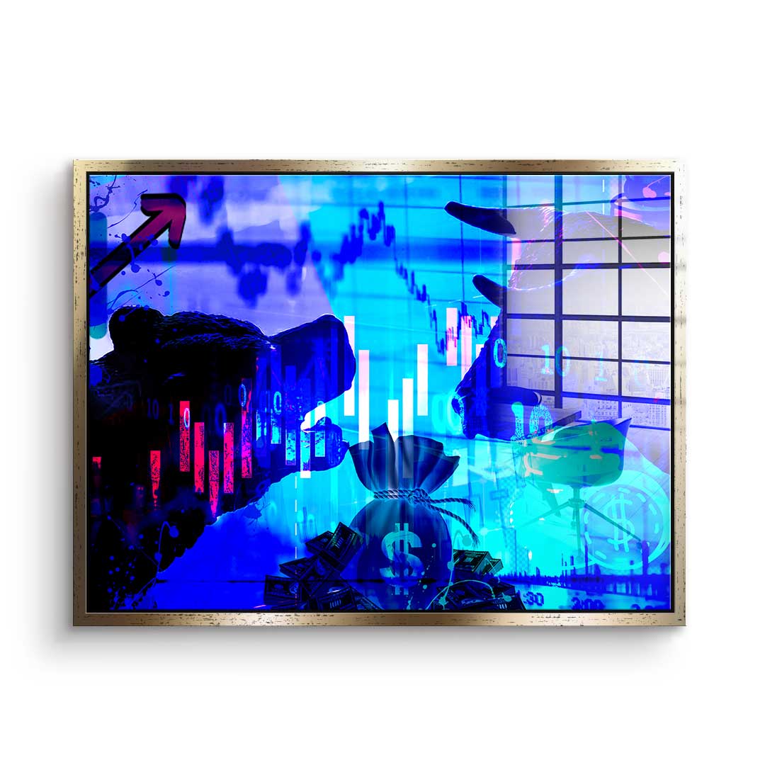Trading Goal - Acrylglas