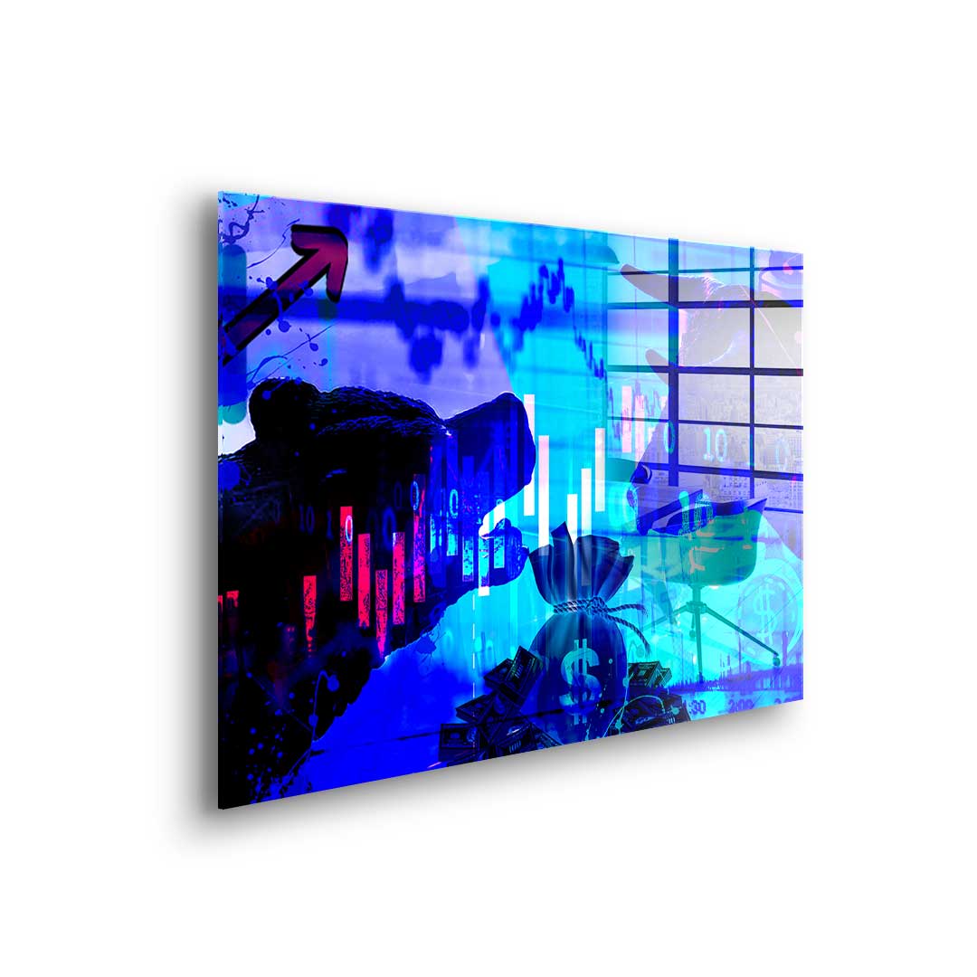 Trading Goal - Acrylglas