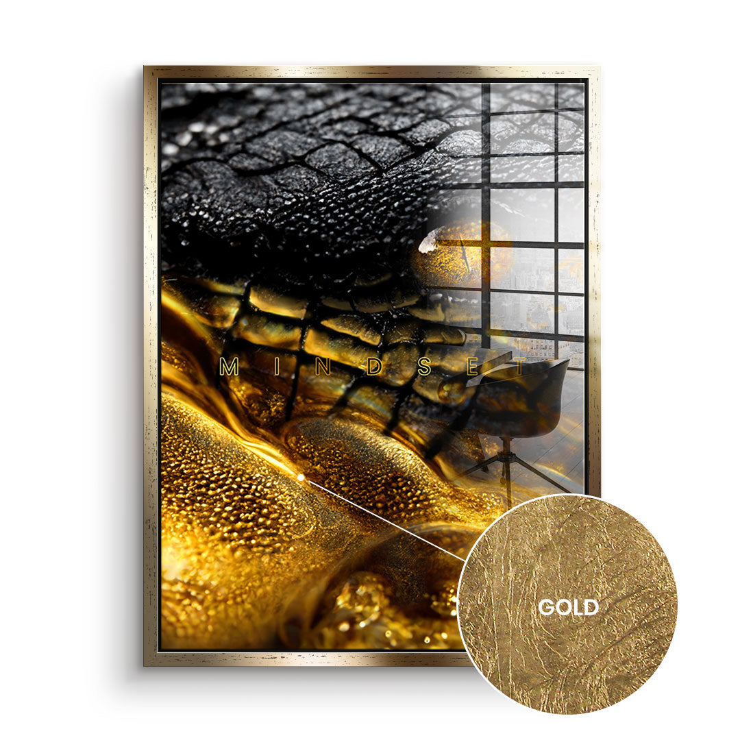 Gold Crocodile - ZŁOTO PŁATKOWE