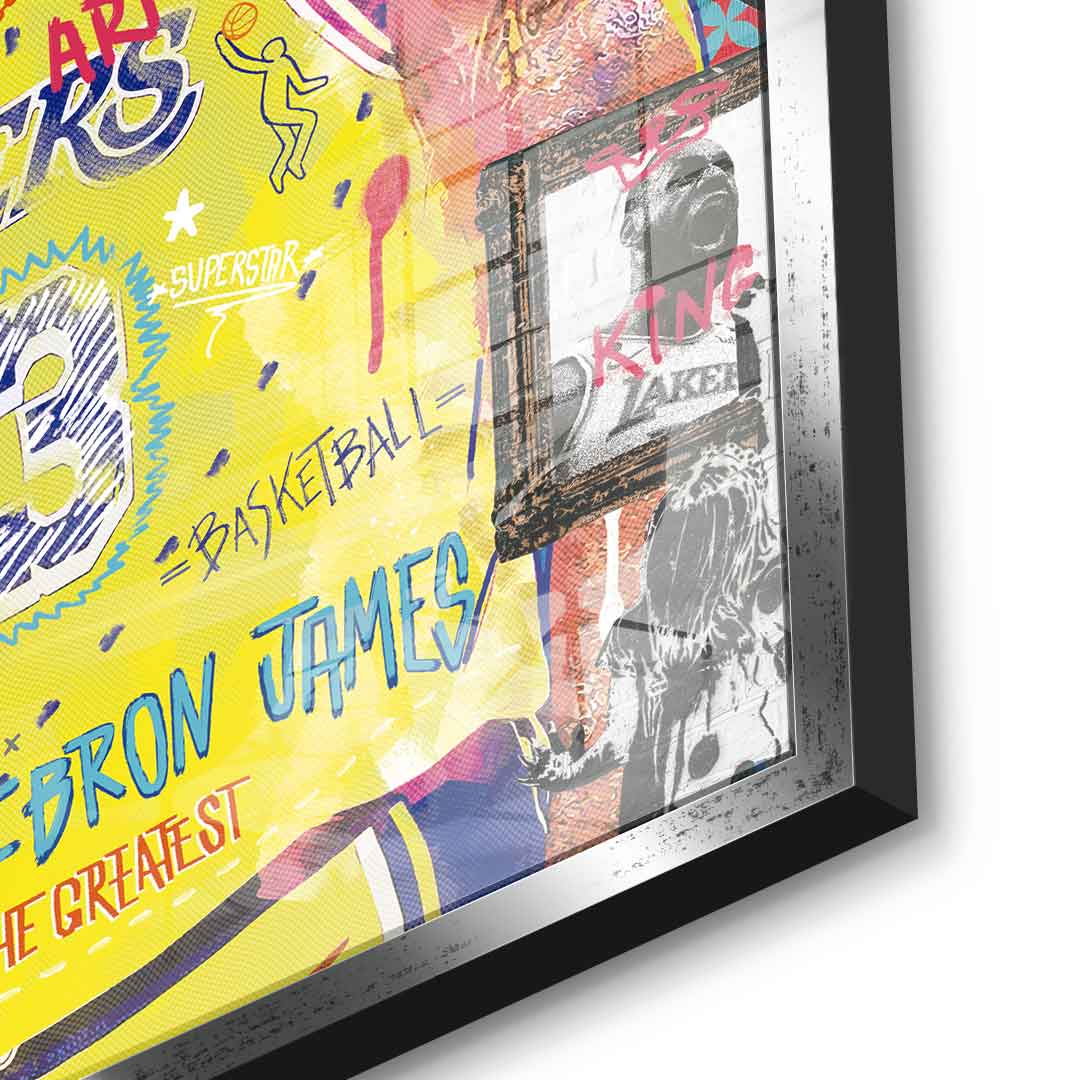 Lebron The King - Acrylglas
