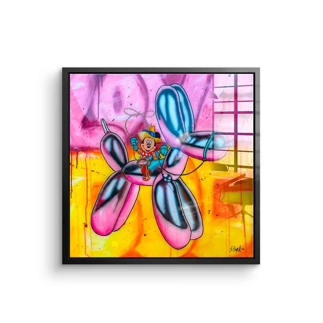 Yeeeha - Acrylglas