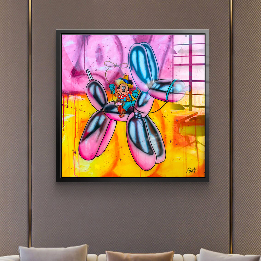 Yeeeha - Acrylglas