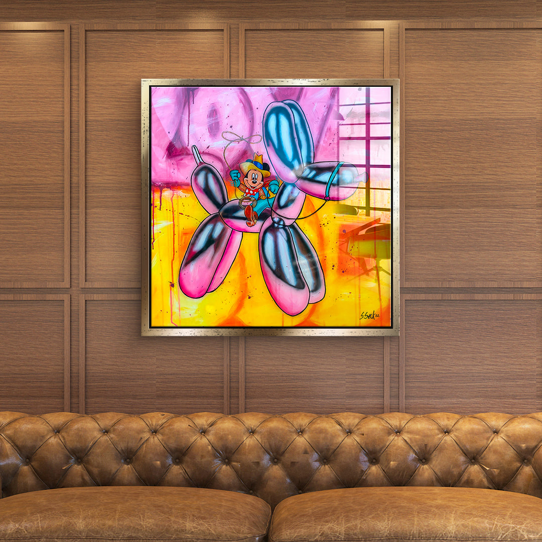 Yeeeha - Acrylglas