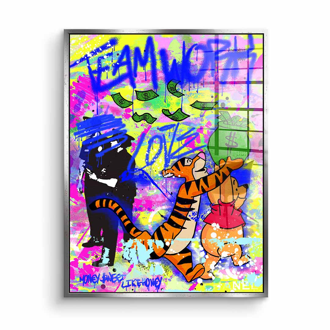 Team Work - Acrylglas