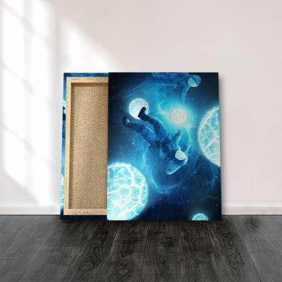 Blue Astronaut