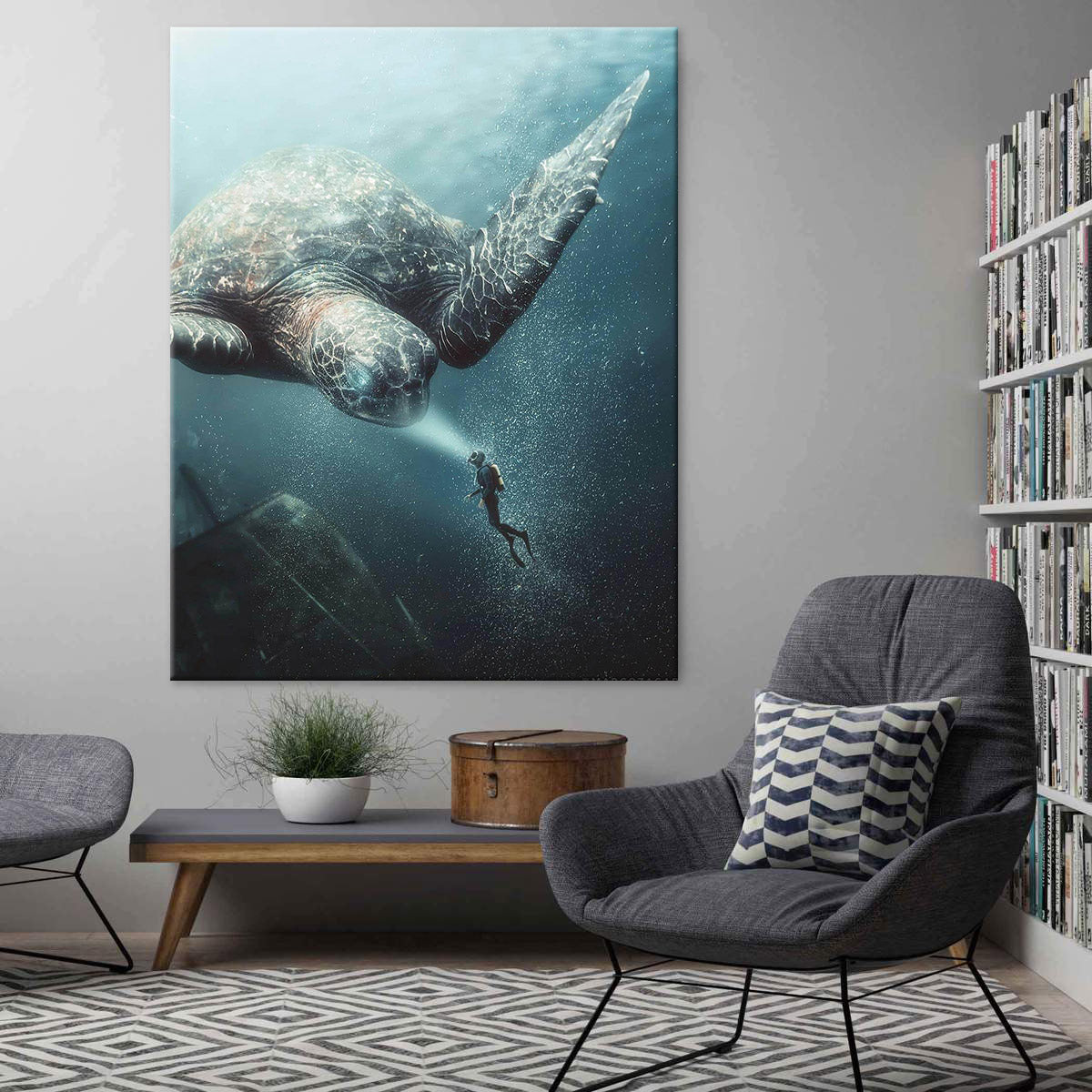 Underwater Meeting